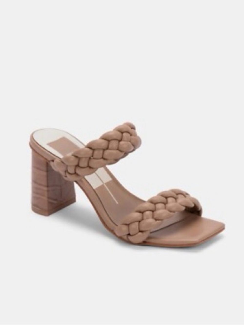 Dolce Vita Women’s Braided Double-Strap Sandals in Nude